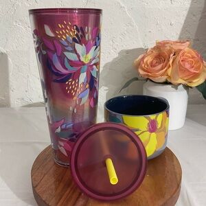Bundle Starbucks set 2024 Spring Iridescent Holographic Cold Cup and mug
